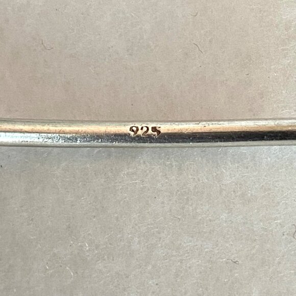 Sterling Silver 925 10MM Removable Bead Ball Cuff Charm Bracelet Sz 6.75" - Picture 9 of 16